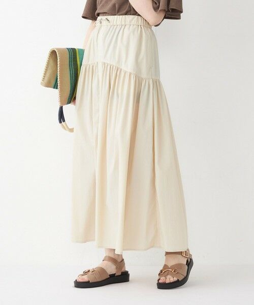 SHIPS / シップス ロング・マキシ丈スカート | SHIPS Colors:〈接触冷感・UVカット・撥水〉マルチファンクション フレアスカート◇ | 詳細20