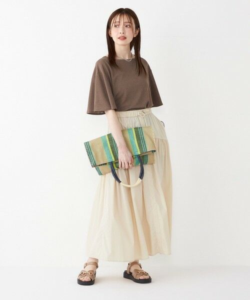 SHIPS / シップス ロング・マキシ丈スカート | SHIPS Colors:〈接触冷感・UVカット・撥水〉マルチファンクション フレアスカート◇ | 詳細21