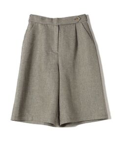 SHIPS / シップス ショート・ハーフ・半端丈パンツ | SHIPS Colors:〈手洗い可能〉リネンミックス ラメ ショーツ