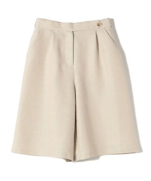 SHIPS / シップス ショート・ハーフ・半端丈パンツ | SHIPS Colors:〈手洗い可能〉リネンミックス ラメ ショーツ | 詳細1