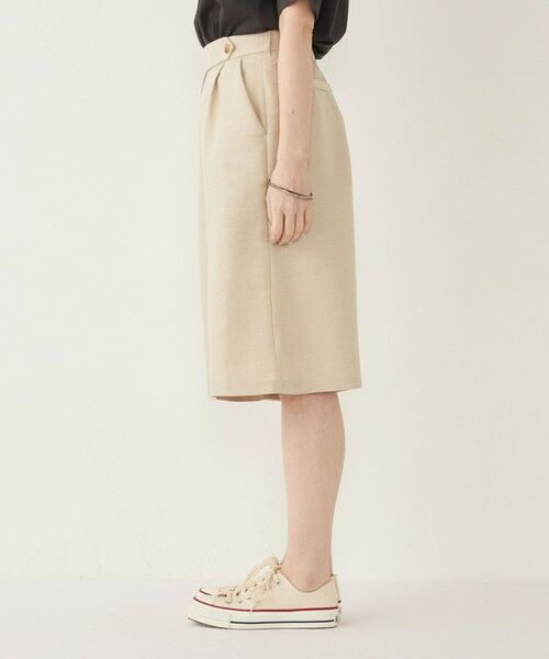 SHIPS / シップス ショート・ハーフ・半端丈パンツ | SHIPS Colors:〈手洗い可能〉リネンミックス ラメ ショーツ | 詳細4