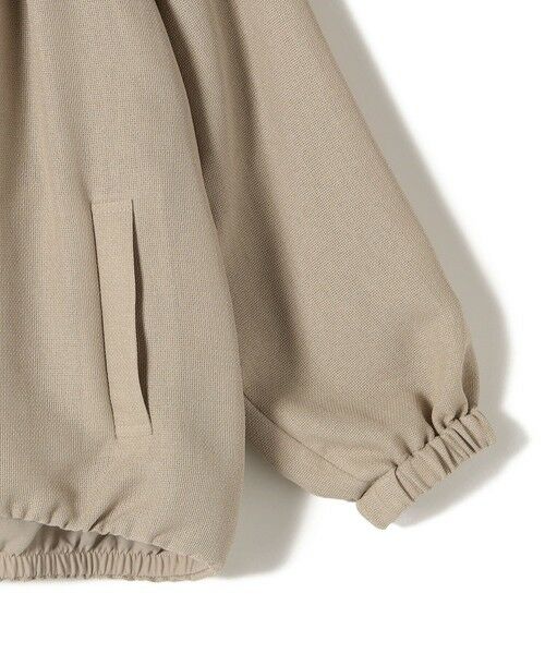 SHIPS / シップス ブルゾン | SHIPS Colors:〈手洗い可能〉バスケット ギャザー ブルゾン | 詳細5