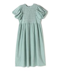 SHIPS / シップス ロング・マキシ丈ワンピース | SHIPS Colors:〈手洗い可能〉キュプラコットン シャーリング ワンピース