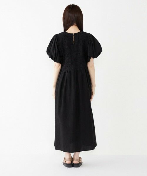 SHIPS / シップス ロング・マキシ丈ワンピース | SHIPS Colors:〈手洗い可能〉キュプラコットン シャーリング ワンピース | 詳細5