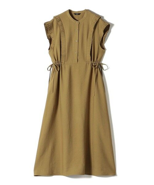 SHIPS / シップス ロング・マキシ丈ワンピース | SHIPS Colors:〈手洗い可能〉プリーツ デザイン シャツ ワンピース◇ | 詳細2