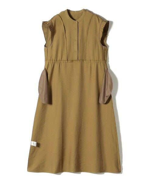 SHIPS / シップス ロング・マキシ丈ワンピース | SHIPS Colors:〈手洗い可能〉プリーツ デザイン シャツ ワンピース◇ | 詳細5