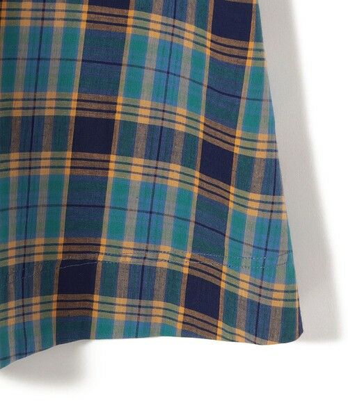 SHIPS / シップス ロング・マキシ丈ワンピース | SHIPS Colors:〈手洗い可能〉マドラスチェック ウエスト タブ ワンピース◇ | 詳細9