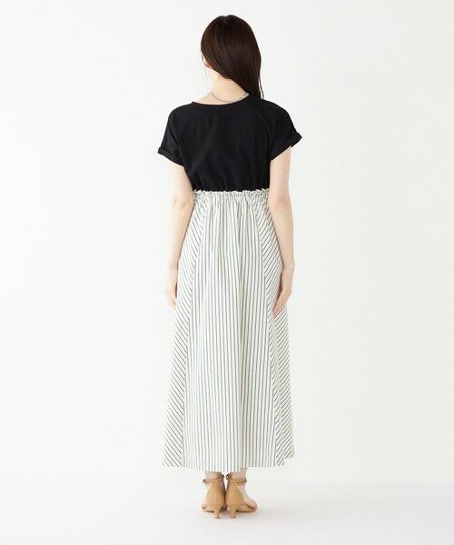 SHIPS / シップス ロング・マキシ丈ワンピース | SHIPS Colors:〈手洗い可能〉リンク ストライプ ドッキング ワンピース | 詳細5