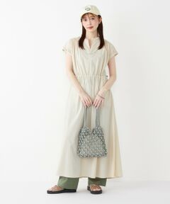 SHIPS / シップス ロング・マキシ丈ワンピース | SHIPS Colors:〈接触冷感・UVカット・撥水〉マルチファンクション ワンピース◇