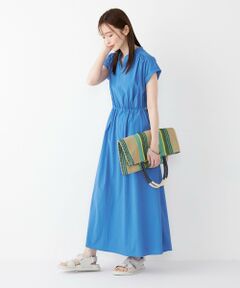 SHIPS / シップス ロング・マキシ丈ワンピース | SHIPS Colors:〈接触冷感・UVカット・撥水〉マルチファンクション ワンピース◇
