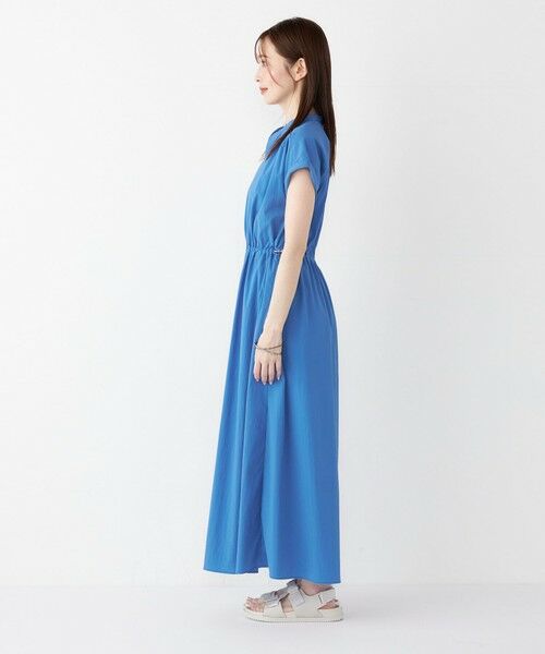 SHIPS / シップス ロング・マキシ丈ワンピース | 《一部追加・新色予約》SHIPS Colors:〈接触冷感・撥水〉マルチファンクション ワンピース◆ | 詳細3