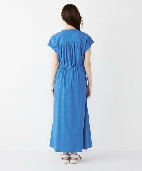 SHIPS / シップス ロング・マキシ丈ワンピース | 《一部追加・新色予約》SHIPS Colors:〈接触冷感・撥水〉マルチファンクション ワンピース◆ | 詳細4