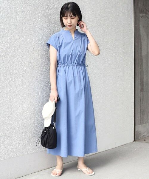 SHIPS / シップス ロング・マキシ丈ワンピース | 《一部追加・新色予約》SHIPS Colors:〈接触冷感・撥水〉マルチファンクション ワンピース◆ | 詳細27