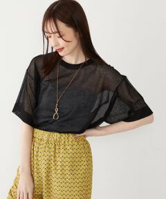 SHIPS / シップス ニット・セーター | SHIPS Colors:〈手洗い可能〉シアー ニット TEE