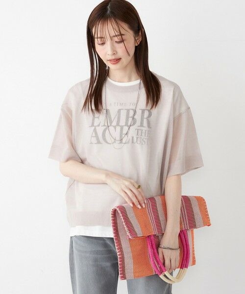 SHIPS / シップス ニット・セーター | SHIPS Colors:〈手洗い可能〉シアー ニット TEE | 詳細15