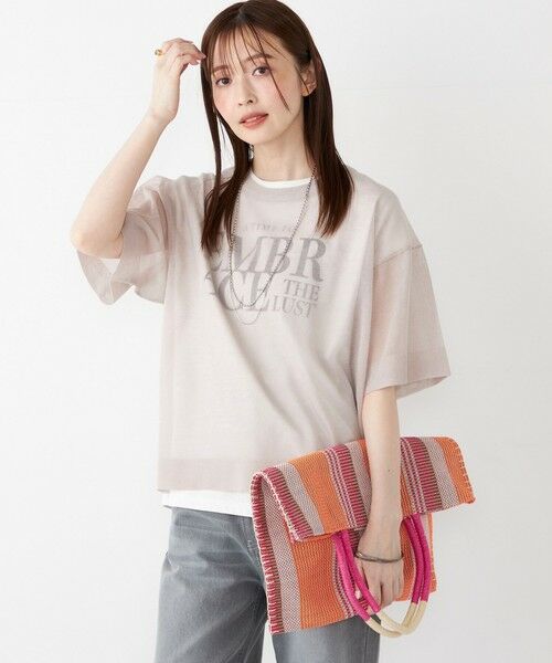 SHIPS / シップス ニット・セーター | SHIPS Colors:〈手洗い可能〉シアー ニット TEE | 詳細16