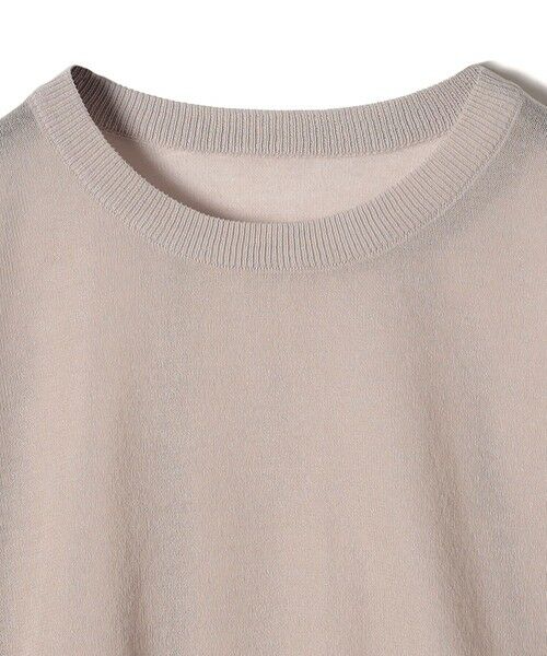 SHIPS / シップス ニット・セーター | SHIPS Colors:〈手洗い可能〉シアー ニット TEE | 詳細3