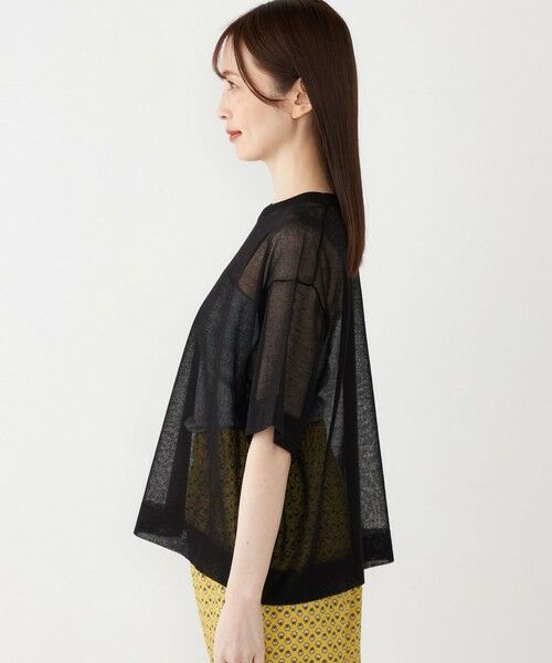 SHIPS / シップス ニット・セーター | SHIPS Colors:〈手洗い可能〉シアー ニット TEE | 詳細25
