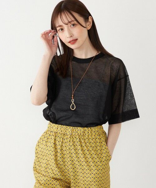 SHIPS / シップス ニット・セーター | SHIPS Colors:〈手洗い可能〉シアー ニット TEE | 詳細30