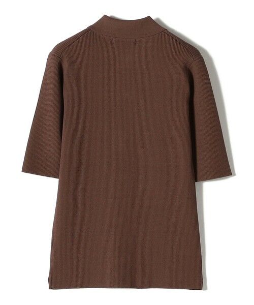 SHIPS / シップス ニット・セーター | SHIPS Colors:〈手洗い可能〉リブ ショートスリーブ ニット ポロ | 詳細9