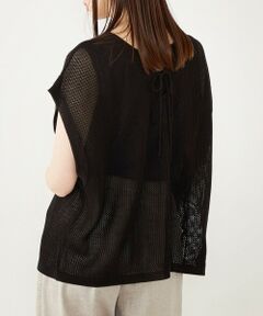 SHIPS / シップス ニット・セーター | SHIPS Colors:2WAY メッシュ ニット × タンクトップ セット