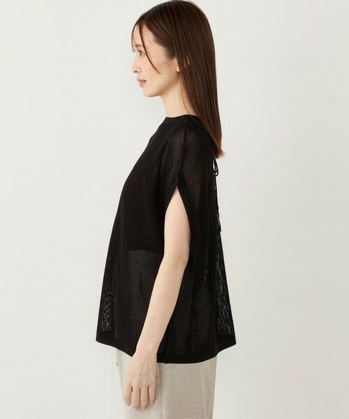 SHIPS / シップス ニット・セーター | SHIPS Colors:2WAY メッシュ ニット × タンクトップ セット | 詳細15