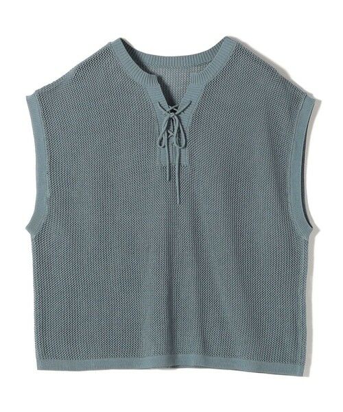 SHIPS / シップス ニット・セーター | SHIPS Colors:2WAY メッシュ ニット × タンクトップ セット | 詳細29