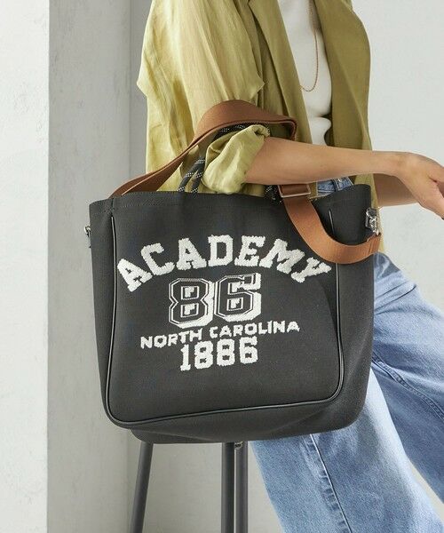 SHIPS / シップス ショルダーバッグ | カレッジ レオパード ジャカード A4 バッグ | 詳細2