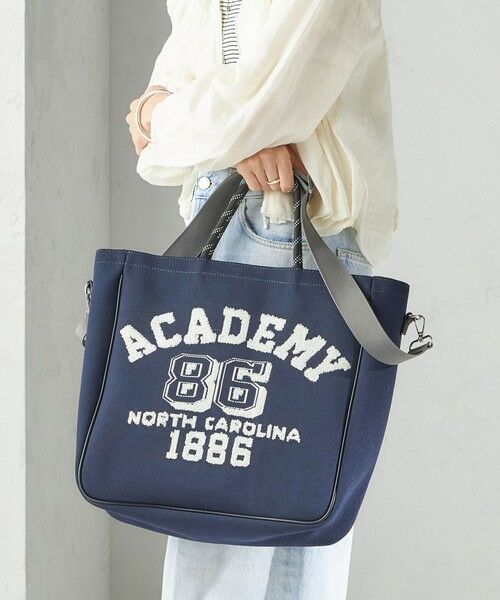 SHIPS / シップス ショルダーバッグ | カレッジ レオパード ジャカード A4 バッグ | 詳細24