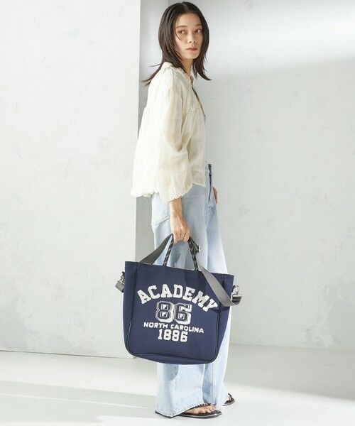 SHIPS / シップス ショルダーバッグ | カレッジ レオパード ジャカード A4 バッグ | 詳細26