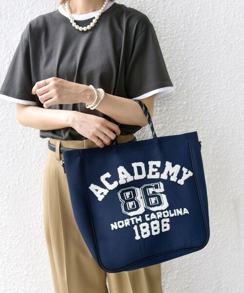 SHIPS / シップス ショルダーバッグ | カレッジ レオパード ジャカード A4 バッグ | 詳細30