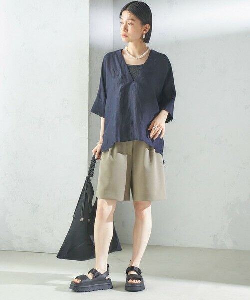 SHIPS / シップス トートバッグ | LE VERNIS:パラコート ハンドル メッシュ トート | 詳細23