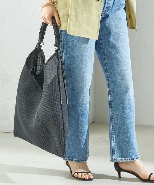 SHIPS / シップス トートバッグ | LE VERNIS:パラコート ハンドル メッシュ トート | 詳細15