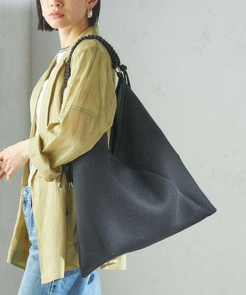 SHIPS / シップス トートバッグ | LE VERNIS:パラコート ハンドル メッシュ トート | 詳細17