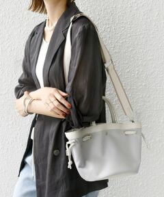 SHIPS / シップス ショルダーバッグ | 【WEB限定】テープ ショルダー ドロスト バッグ