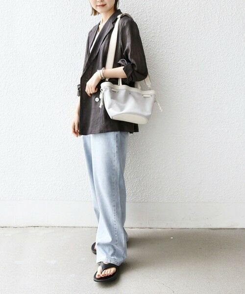 SHIPS / シップス ショルダーバッグ | 【WEB限定】テープ ショルダー ドロスト バッグ | 詳細1