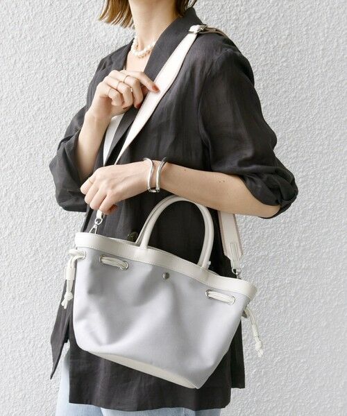 SHIPS / シップス ショルダーバッグ | 【WEB限定】テープ ショルダー ドロスト バッグ | 詳細2