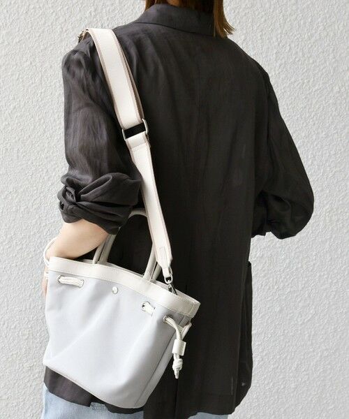SHIPS / シップス ショルダーバッグ | 【WEB限定】テープ ショルダー ドロスト バッグ | 詳細3