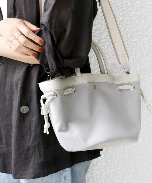 SHIPS / シップス ショルダーバッグ | 【WEB限定】テープ ショルダー ドロスト バッグ | 詳細4