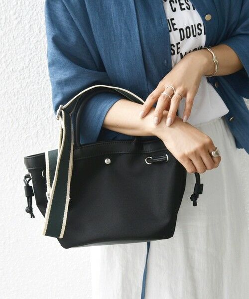 SHIPS / シップス ショルダーバッグ | 【WEB限定】テープ ショルダー ドロスト バッグ | 詳細12