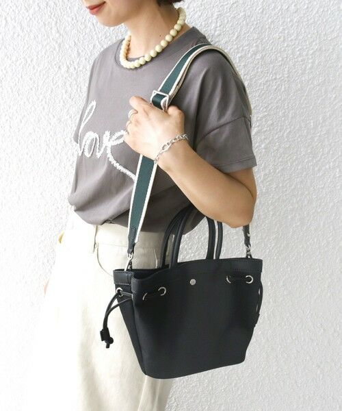 SHIPS / シップス ショルダーバッグ | 【WEB限定】テープ ショルダー ドロスト バッグ | 詳細8