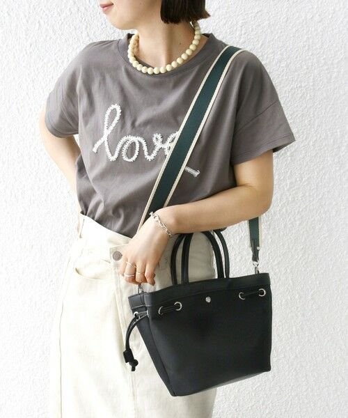 SHIPS / シップス ショルダーバッグ | 【WEB限定】テープ ショルダー ドロスト バッグ | 詳細9