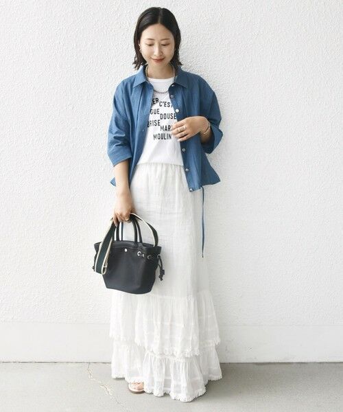 SHIPS / シップス ショルダーバッグ | 【WEB限定】テープ ショルダー ドロスト バッグ | 詳細10