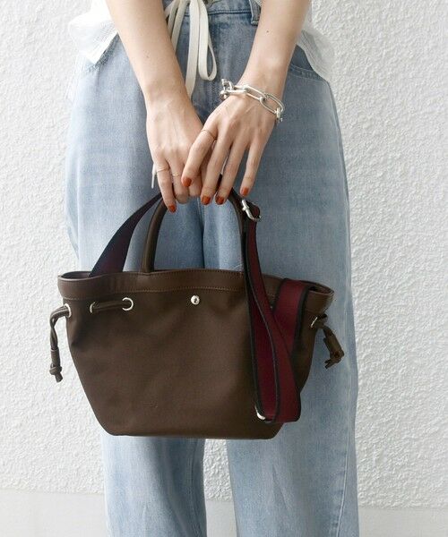 SHIPS / シップス ショルダーバッグ | 【WEB限定】テープ ショルダー ドロスト バッグ | 詳細15