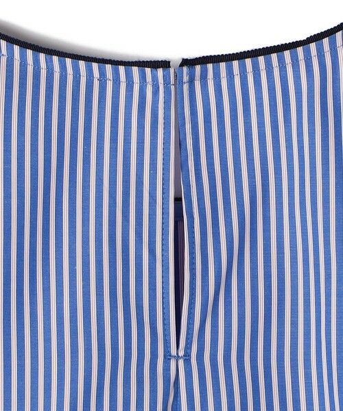 SHIPS / シップス シャツ・ブラウス | SHIPS Primary Navy Label:〈手洗い可能〉コットン ストライプ T ブラウス | 詳細4