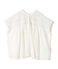 SHIPS / シップス シャツ・ブラウス | Fanaka:〈手洗い可能〉リバーレース ギャザー ブラウス