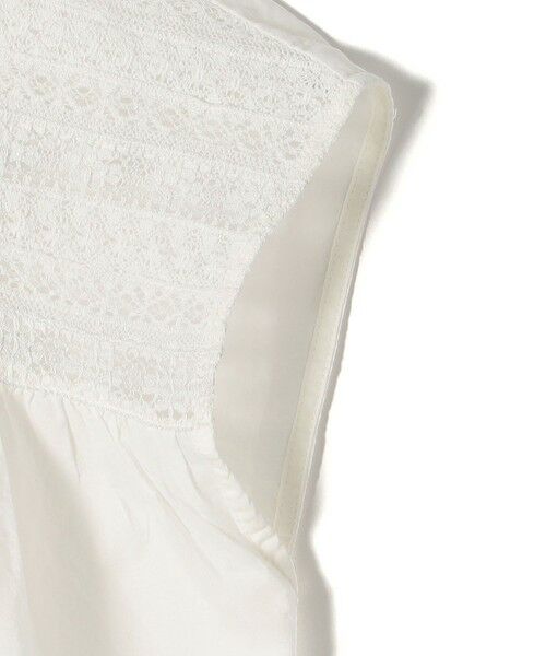 SHIPS / シップス シャツ・ブラウス | Fanaka:〈手洗い可能〉リバーレース ギャザー ブラウス | 詳細3