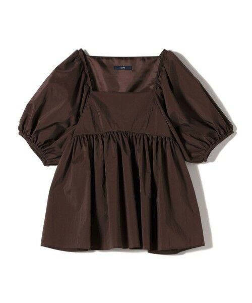SHIPS / シップス シャツ・ブラウス | 〈手洗い可能〉ストレッチ タフタ ウエスト ギャザー ブラウス | 詳細28