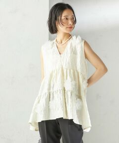 SHIPS / シップス シャツ・ブラウス | TORRAZZO DONNA:〈手洗い可能〉フラワー ティアード ブラウス