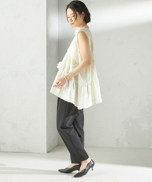 SHIPS / シップス シャツ・ブラウス | TORRAZZO DONNA:〈手洗い可能〉フラワー ティアード ブラウス | 詳細3